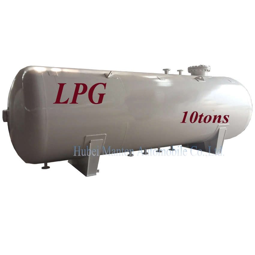 LPG Tank 10000kg Storage Propane Methane Ethane Butane Cooking Gas