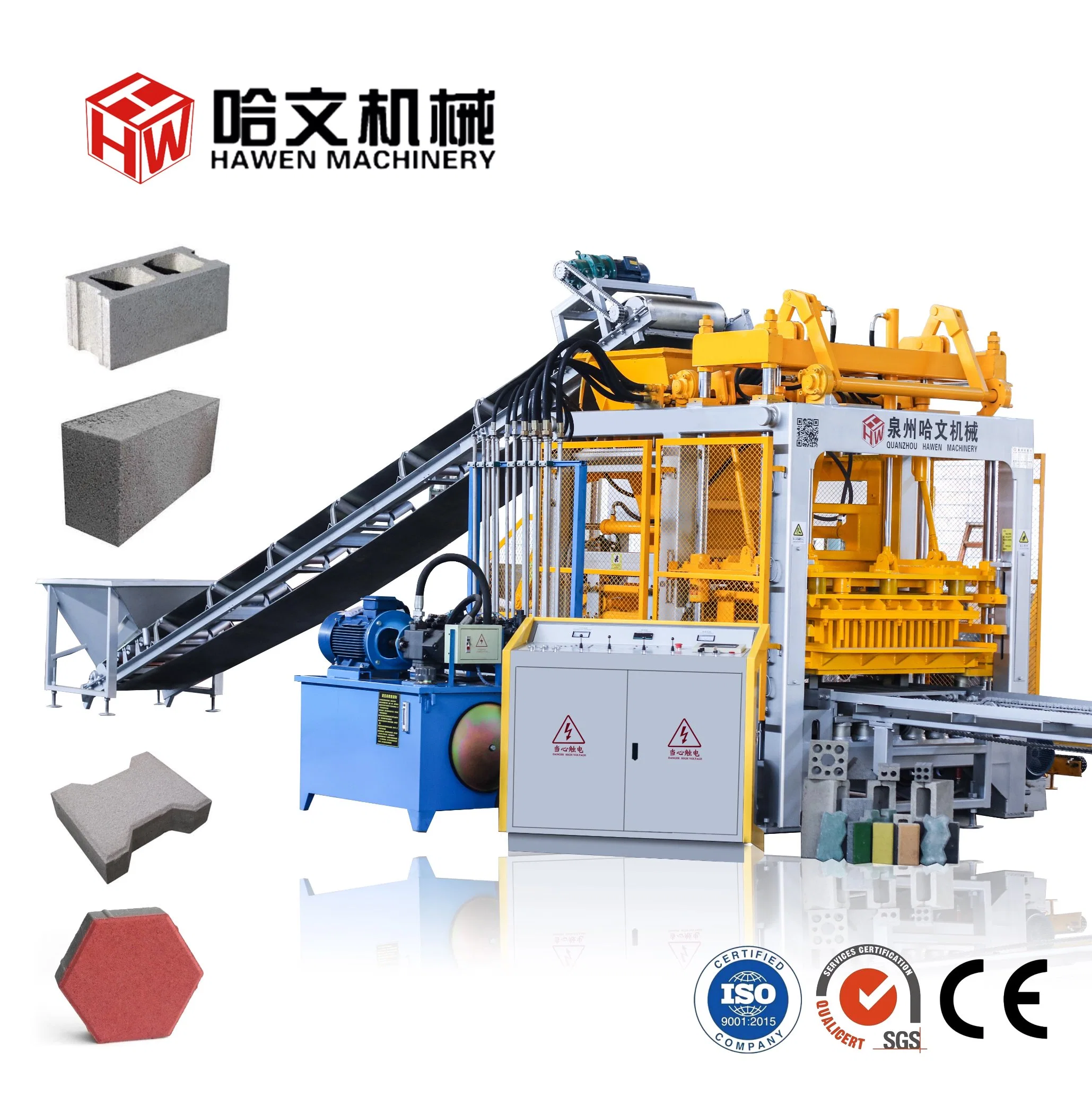 Concrete Hollow Block Production Line From China