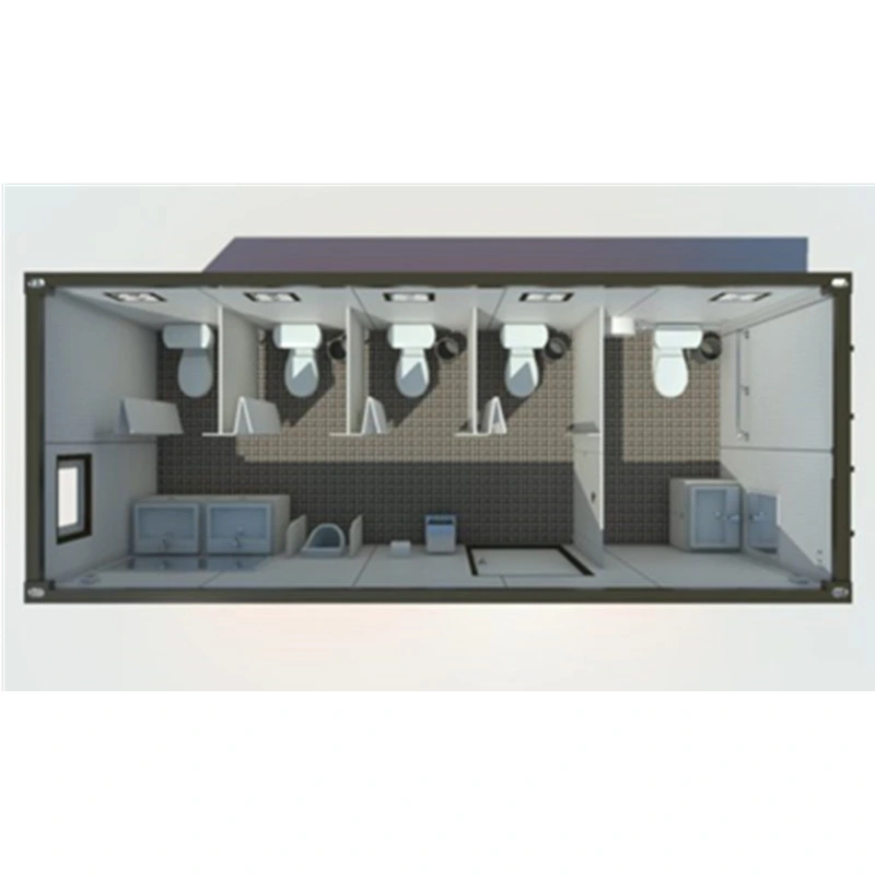 Cabin Portable Mobile Home Container Showers and Toilets for Sale
