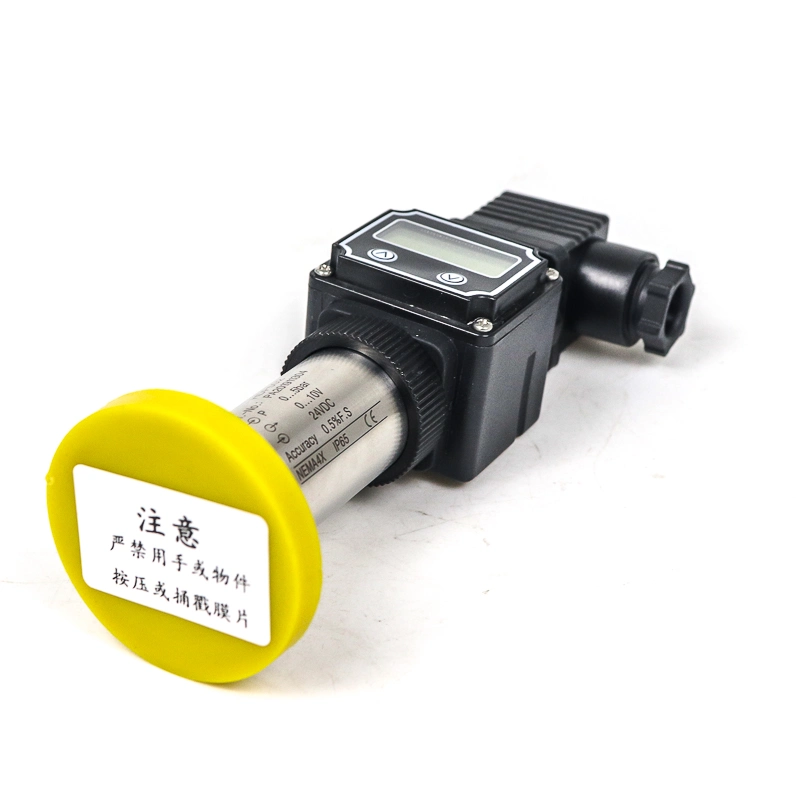 0-10kpa Hygienic Flat Film Pressure Transmitter Oxygen Measurement with LCD