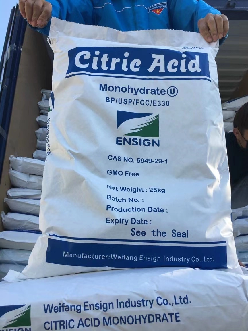 Citric Acid Industrial Grade 25kg Bulk Bag (ISO)