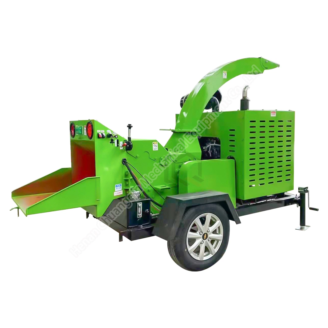 Broyeur Déchiqueteur de Bois Dur Électrique Machine Déchiqueteuse Mobile Déchiqueteuse à Tambour Hydraulique Déchiqueteuse de Bois Concasseur de Bois Déchiqueteuse 35HP Déchiqueteuse de Bois