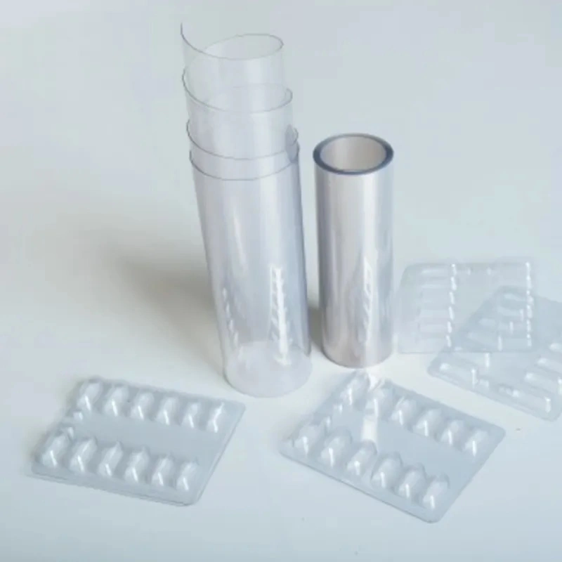 Manufacturer Direct Supply Super Clear Rigid PVC Plastic Sheet for Solid Medicines Package