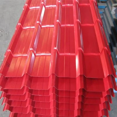 Color Coated Prepaintd Roof Steel Sheet Corrugated Metal Prices G for Building