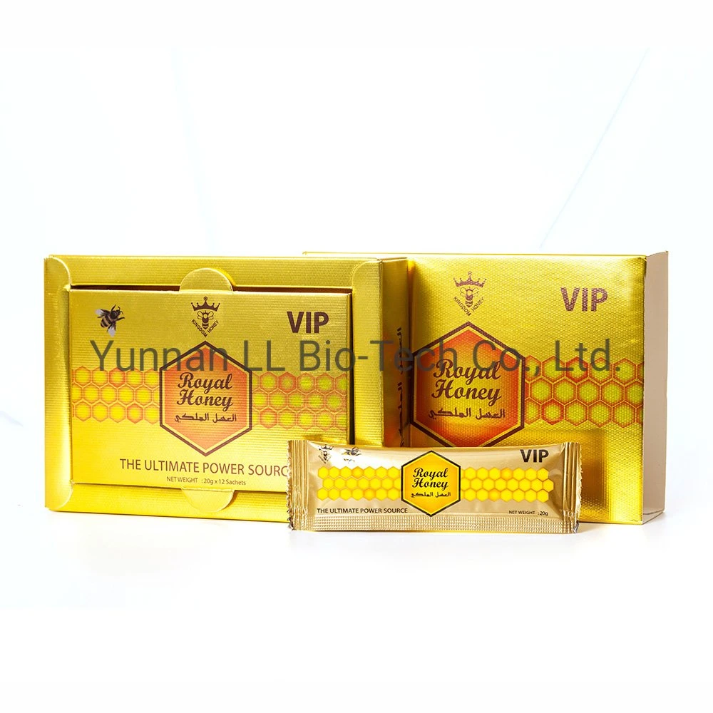 Mel puro Mace Mistos Ginseng VIP King royal mel natural