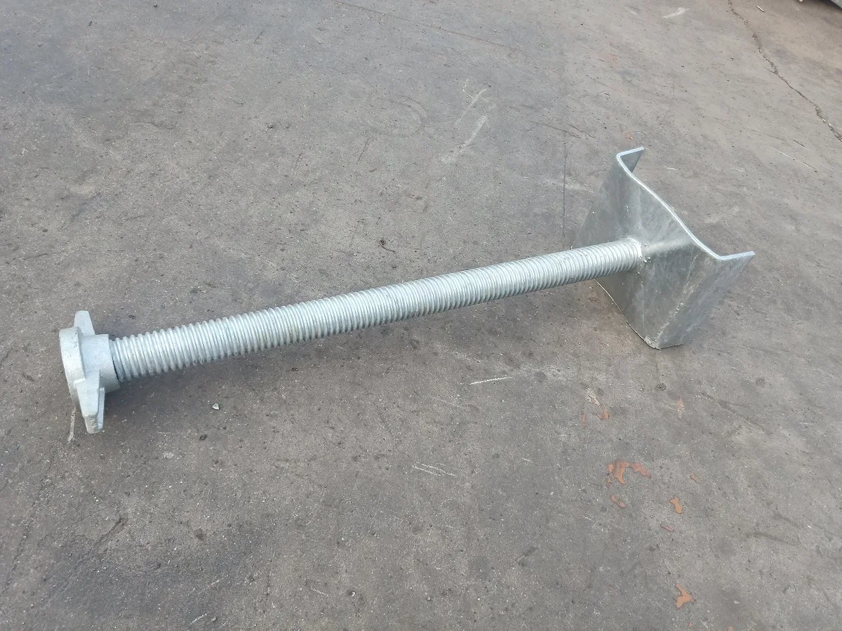 Construction Scaffolding Adjustable Screw Jack Base U Head