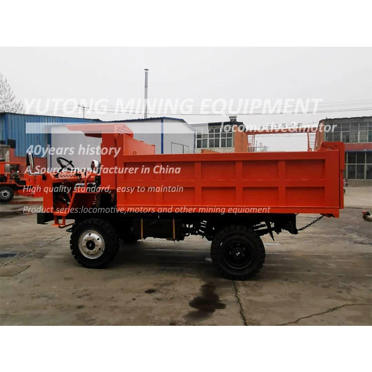 Dumper souterrain de 5 tonnes pour le transport, l'exploitation minière Dumper Diesel