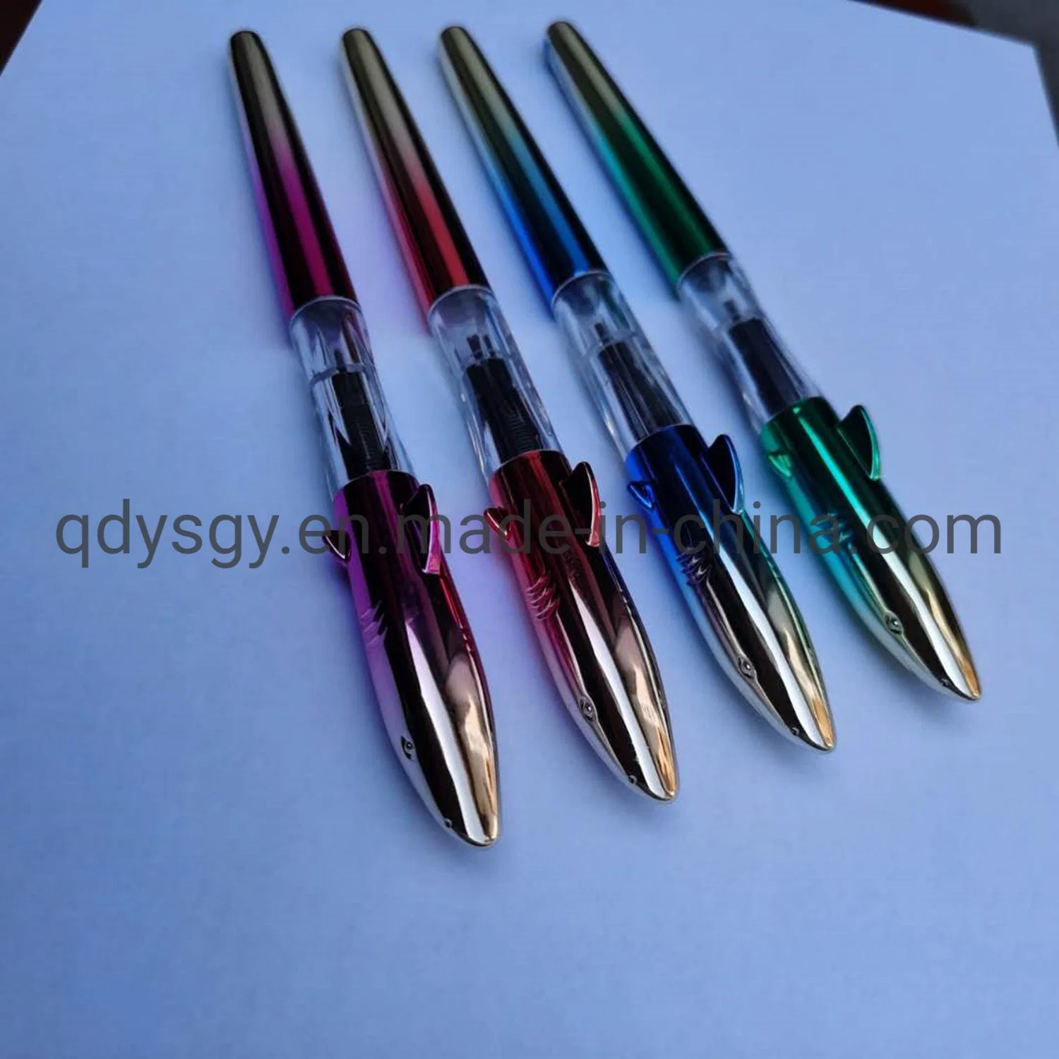 School Stationery Fountain Pen with UV Surface Treatment