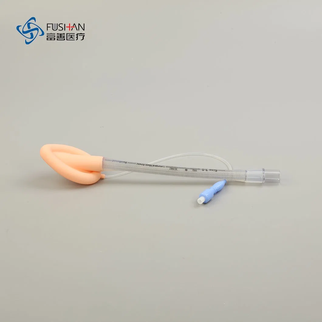 China Wholesale/Supplier Fushan Medical Silicone Reusable and Reinforced Laryngeal Mask Airway with Softer Cuff CE ISO 13485 Approved