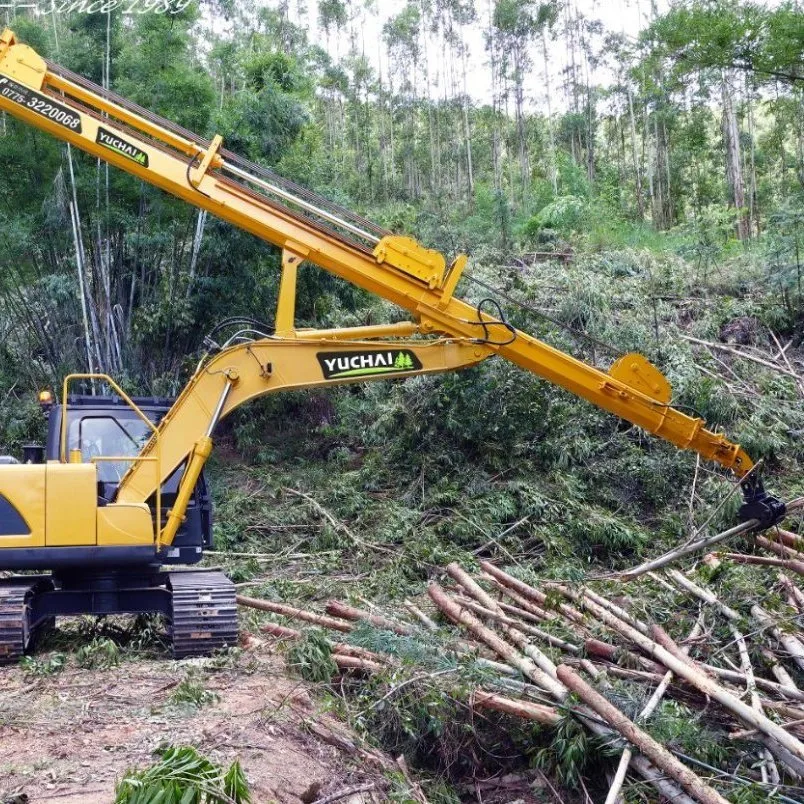 Ycf150s máquina de corte de árboles para maquinaria forestal de remolcadores