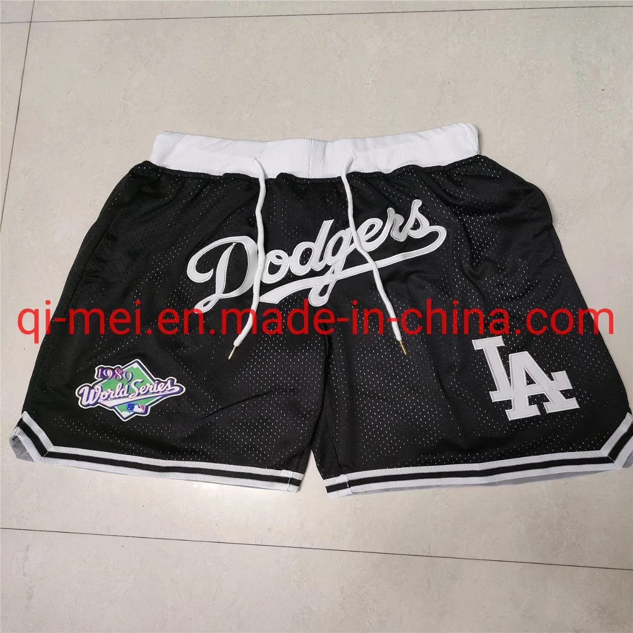 La New York Dodgers Yankees Astros padres Marlins Mets Throwback Clásicos de madera de Just Don pantalones cortos de béisbol