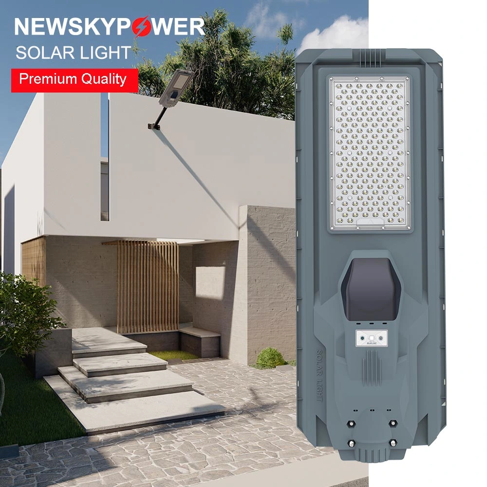 Fábrica MJ todo en 1 Luz solar de calle exterior LED IP65 impermeable