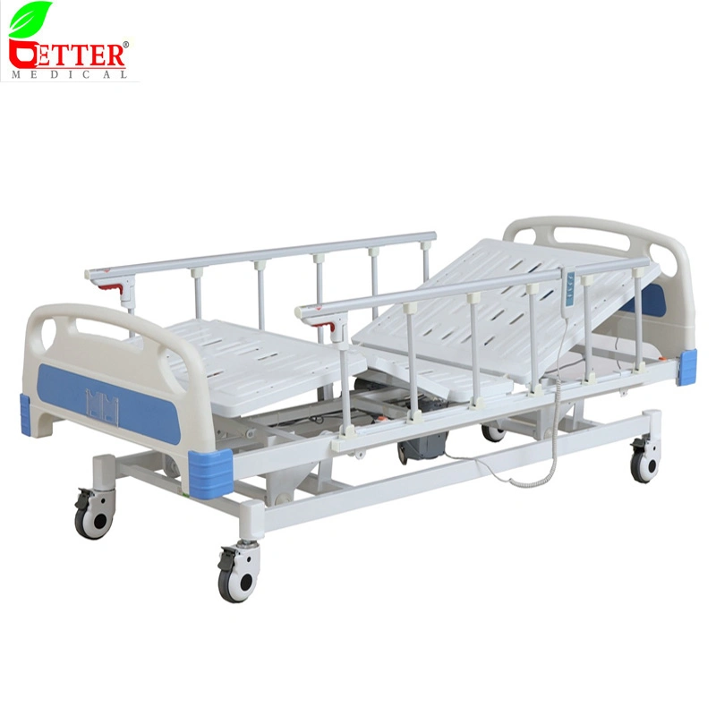 Cama de paciente de hospital elétrico automática ajustável de 3 funções Hi-Low