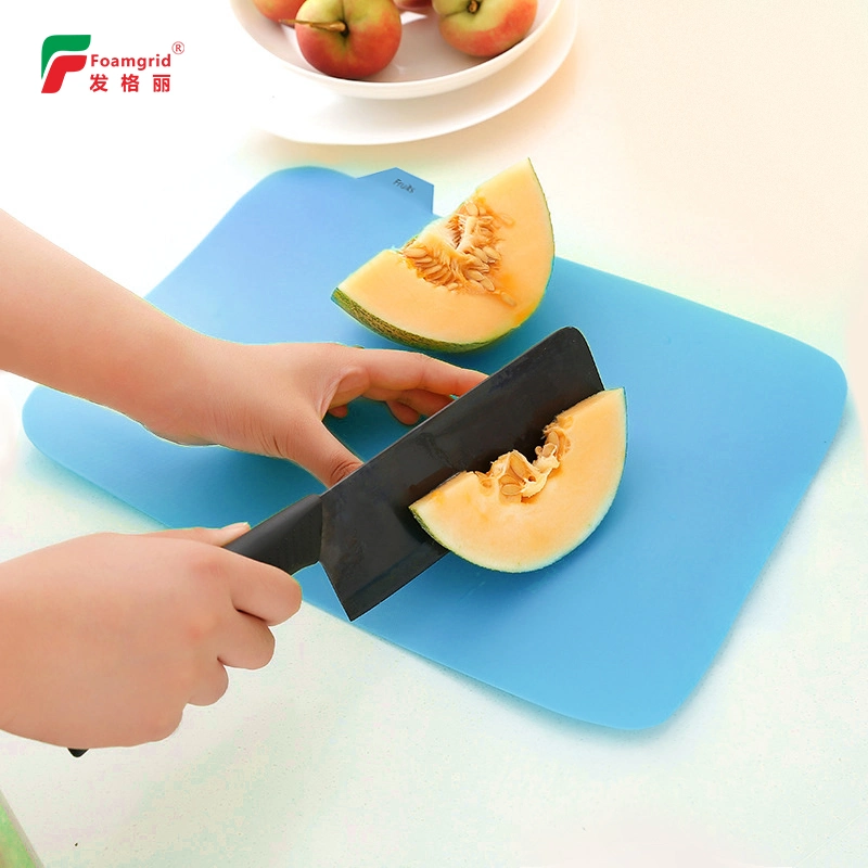 4PCS Color Plastic Kitchen Chopping Board for Organized Storage