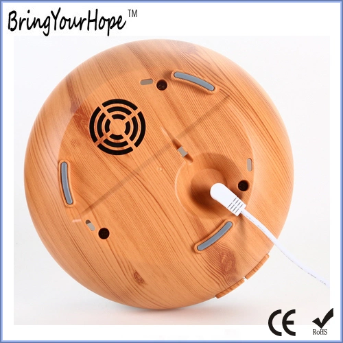 400ml Wooden LED Light Ultrasonic Essential Oil Aroma Diffuser