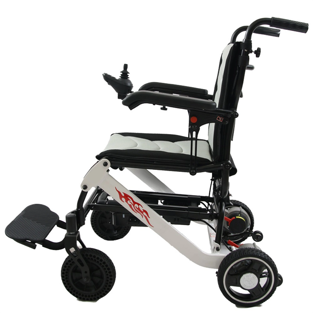 Hot Selling (brushless) Electric Wheelchair Folding Lightweight Aluminum Alloy Power Wheelchair for Disabled