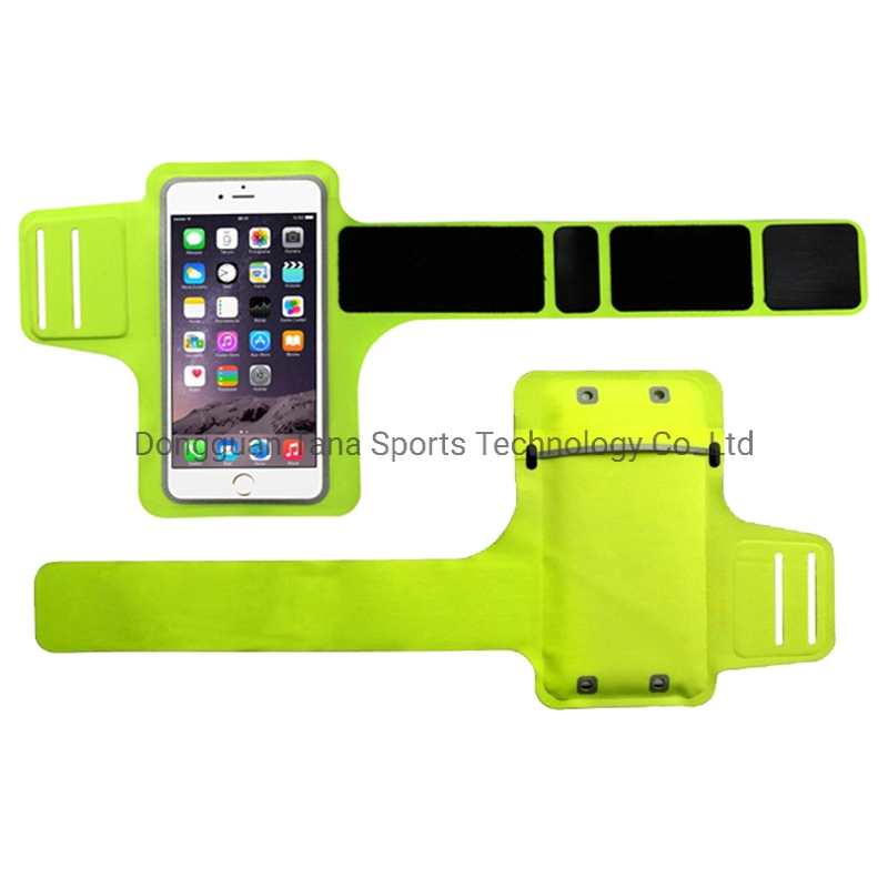 Accesorios de deporte ejecuta Sport Armband Brazalete de teléfono de soporte del teléfono móvil Universal se adapta a los teléfonos de 6.5 pulgadas