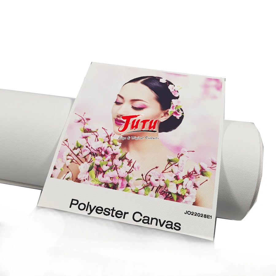 Jutu Accurate Color Performance Digital White Substrate for Solvent Printing Flay Canvas