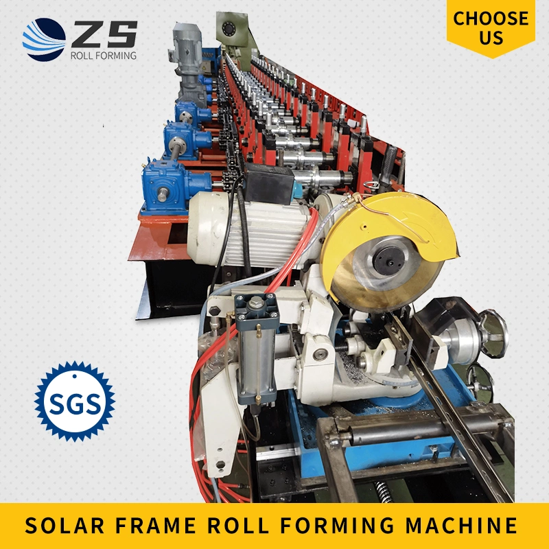 Solar Mounted Steel Profile C Channel Roll Forming Production Line
