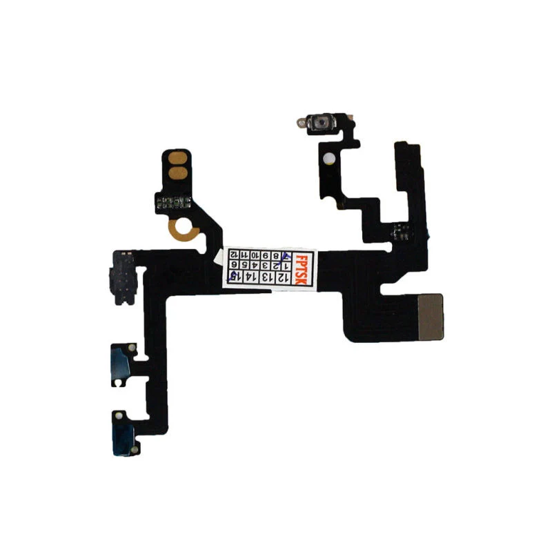 for iPhone 5s Mobile Phone Internal Volume Power Flex Cable