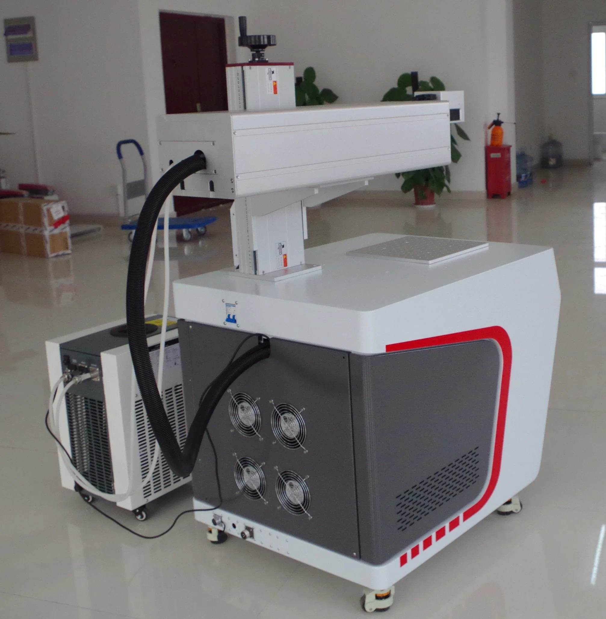 Desktop UV Fiber Laser Marking Maschine Preis 3W 50W 10W 15W