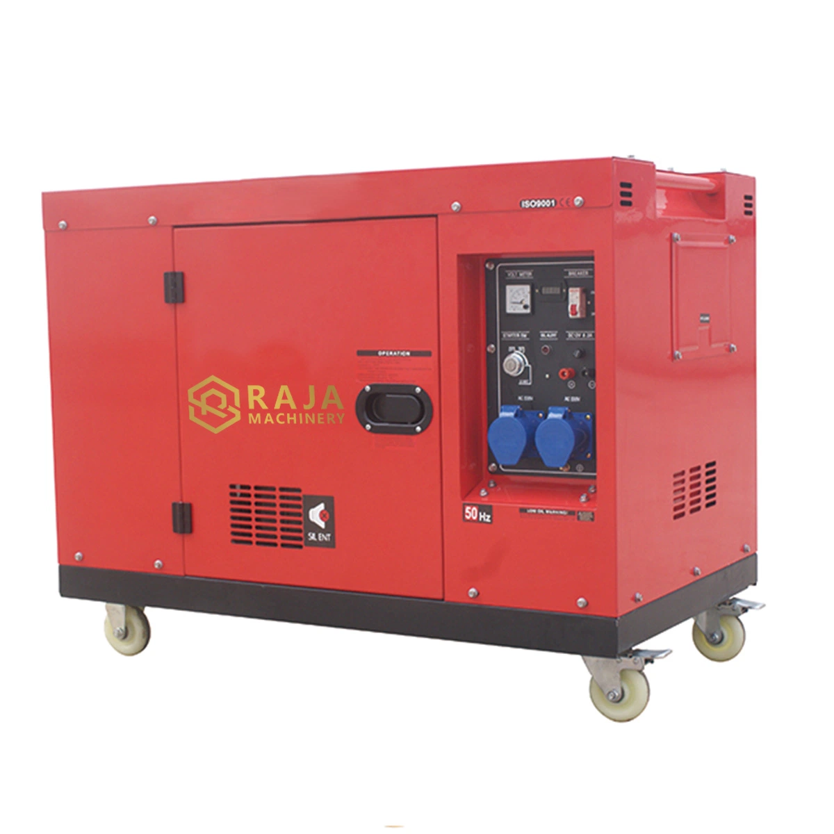 Luftgekühlter Gleichstromgenerator 8,8KW Silent Diesel für den Außenbereich Stromversorgung