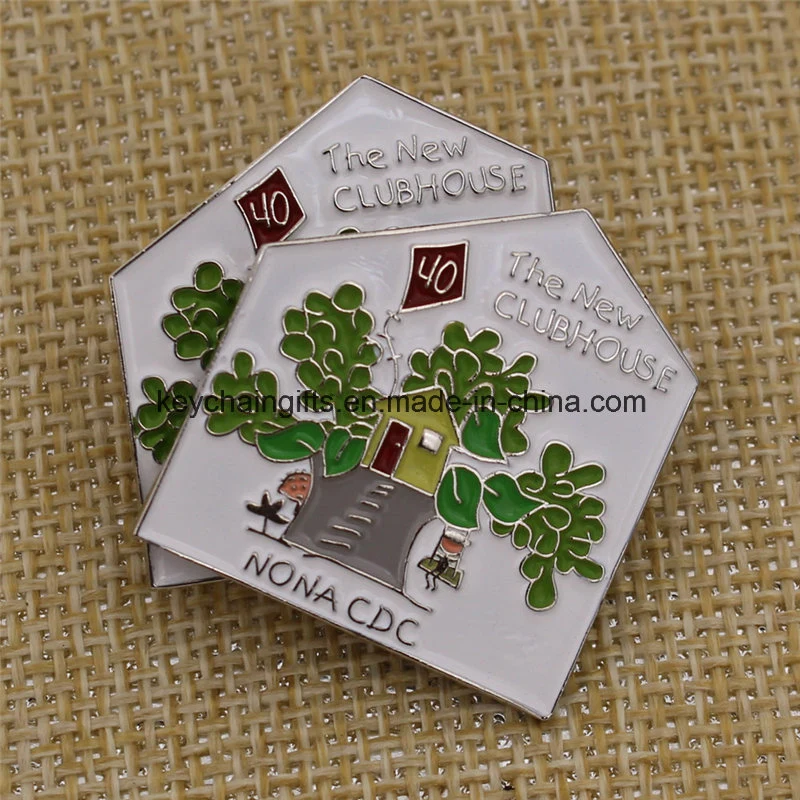 Promotion Custom Metal Enaml Company Logo Pin Abzeichen