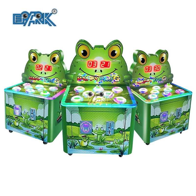 Coin Operated New Hit Frog 1 Player Hitting Frog Arcade Games Kid Game Machine Ticket Arcade Game