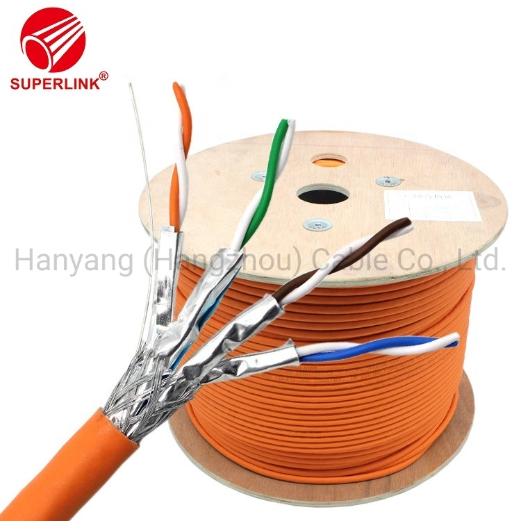 Cat7 SFTP LAN Cable Network Bluk 5g Telecommunication Project 100% Pure Copper