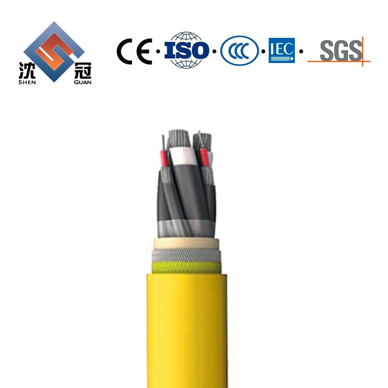 Shenguan Flexible 6/1kv Mining Cable Protolon Reclaimer Power Reeling Cable Flexible Copper/Aluminum Conductor Low Medium Voltage Wire Cable