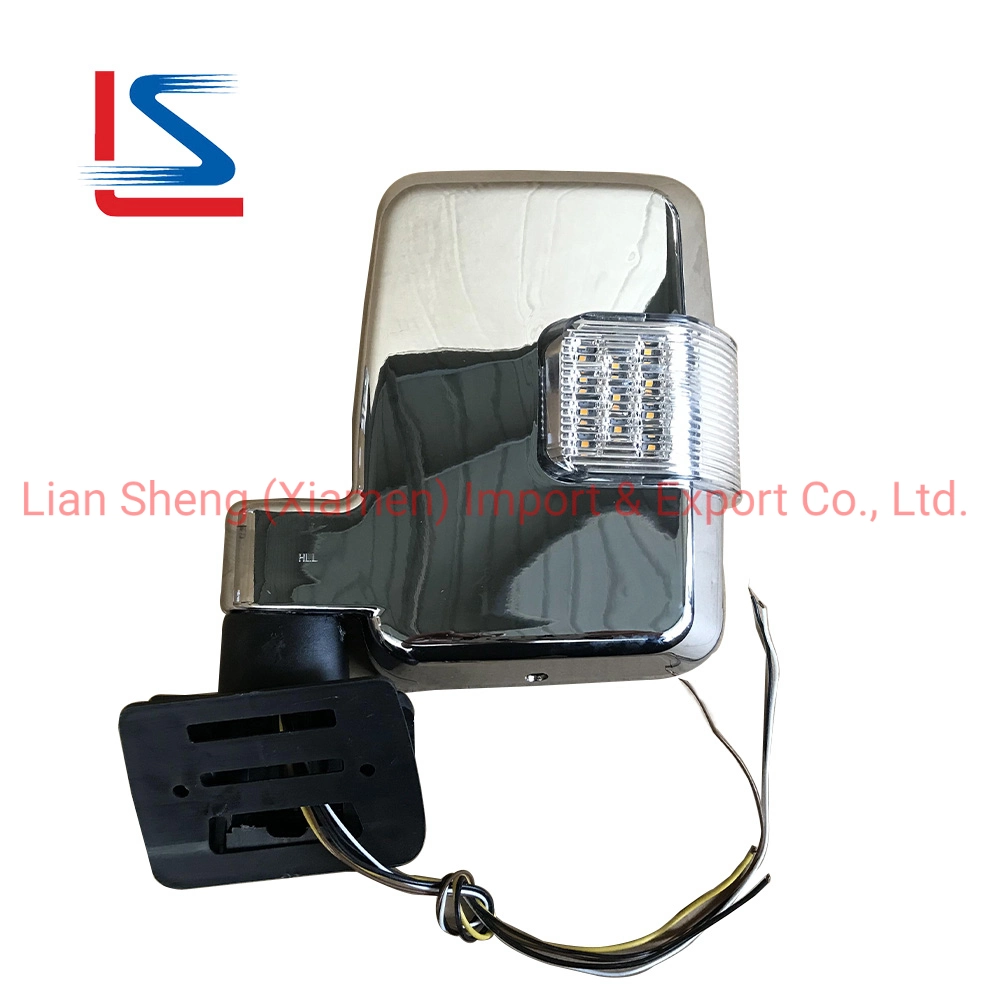 Auto Mirror for Toyota Land Cruiser Pick up Fj70 2007 Rear View Mirror Chroemd Power with LED