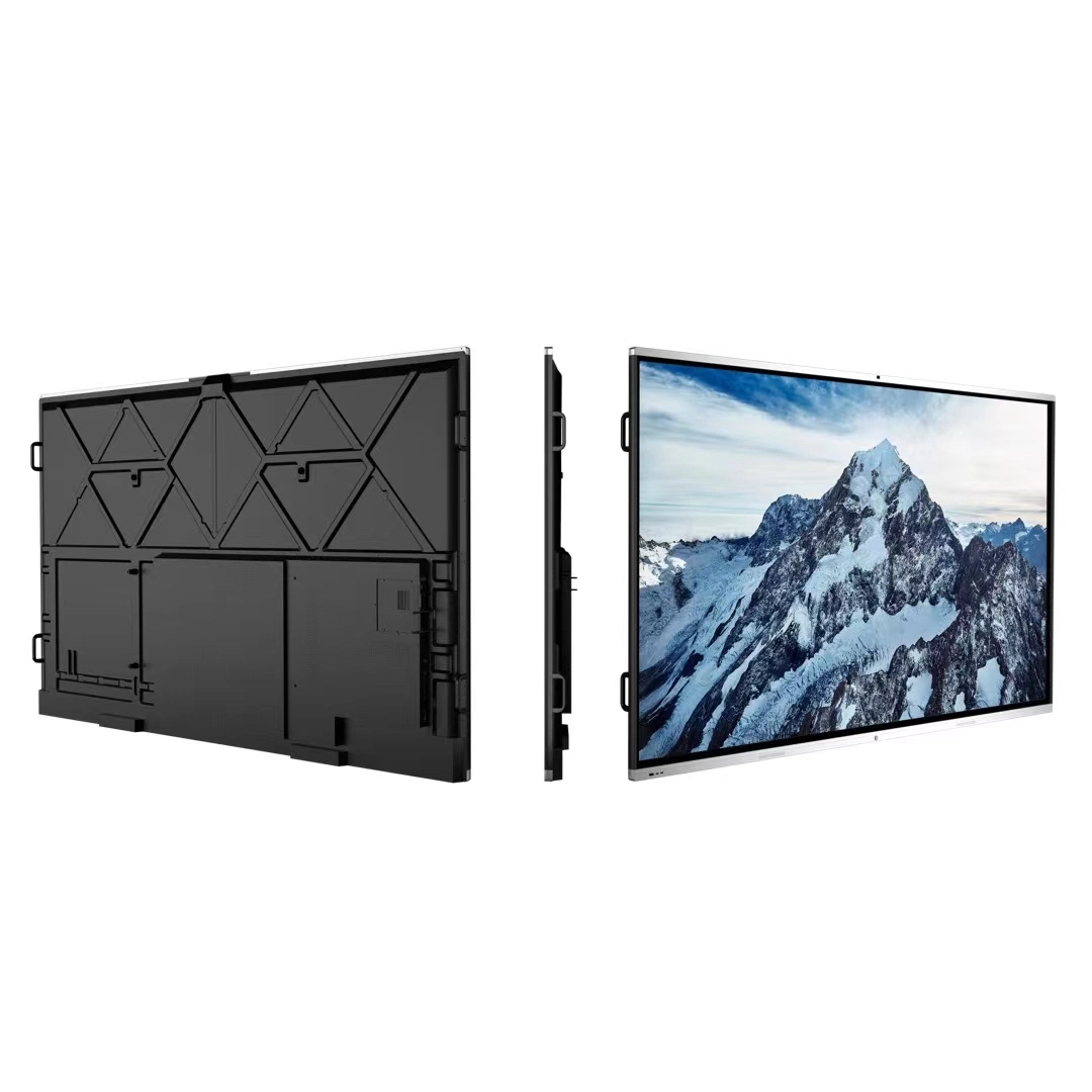 3X3 Video Wall Rolling Mount Cart Display with Micro Adjustment Arms Vesa Universal TV Television