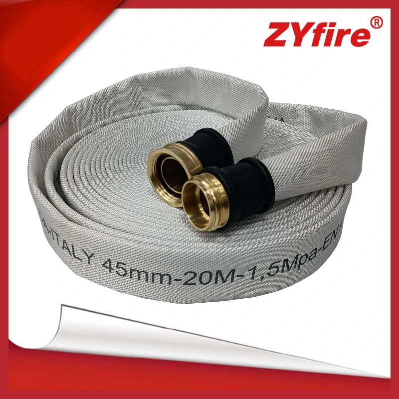 ZyFire En14540 خرطوم إطفاء أحادي مبطّن EPDM للحريق الصناعي القتال