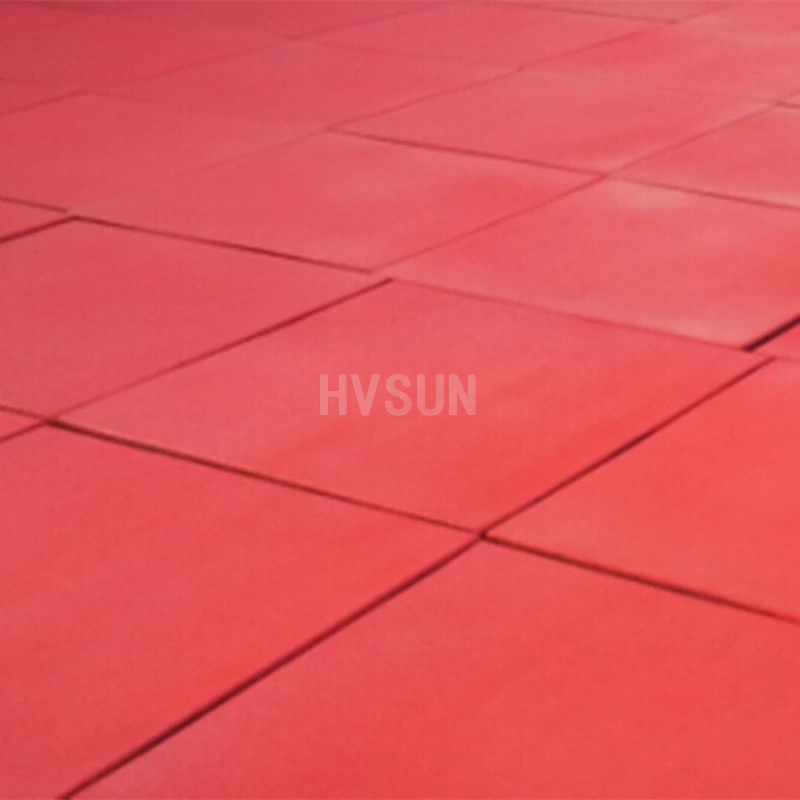 40mm Thickness Outdoor Playground Rubber Tiles, Playground Equipment