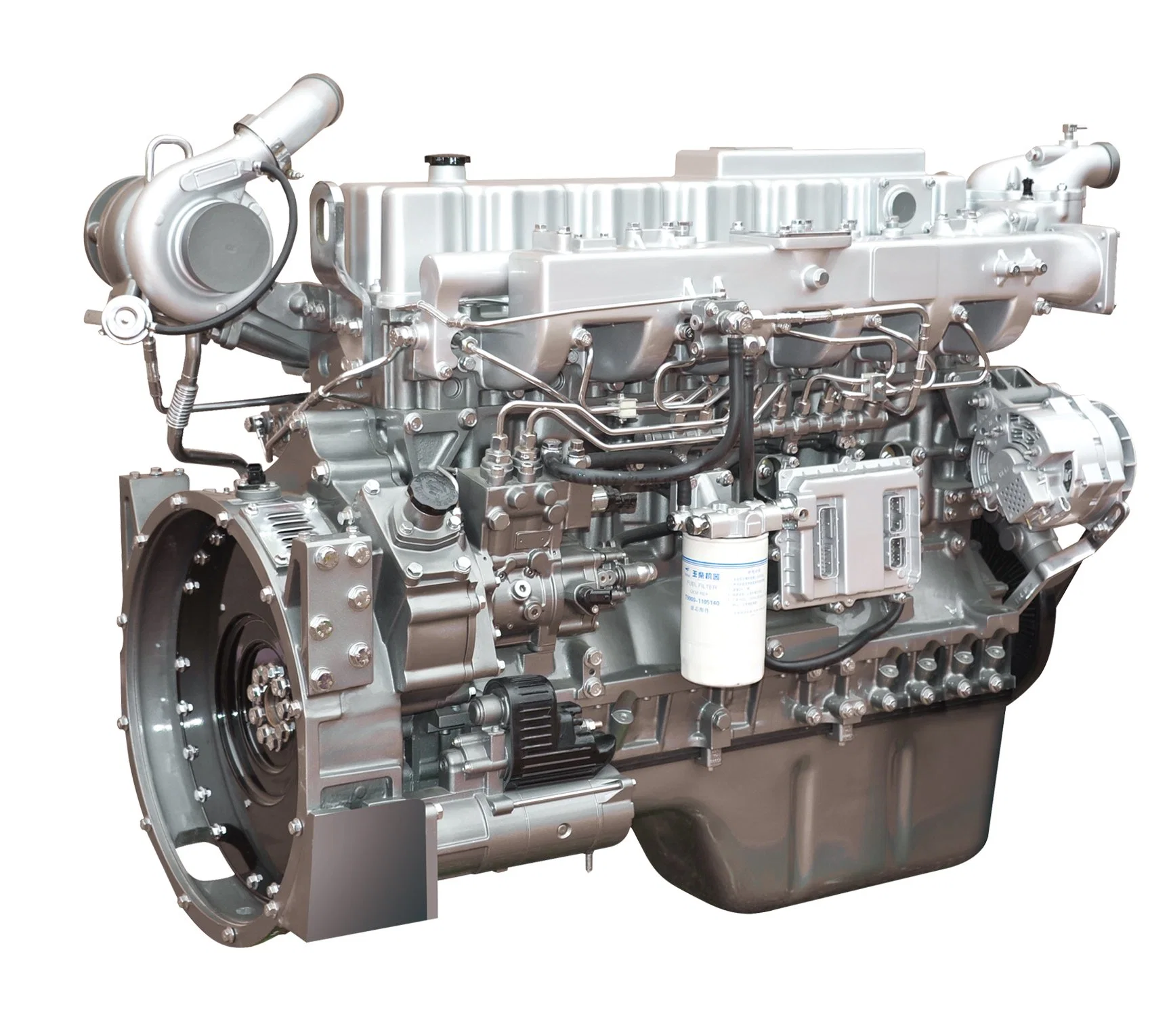 Yuchai YC6MC (YC6MC420-50) Meio de emissão Euro 5 e Motor Diesel de Serviço Pesado com alta potência, alta confiabilidade e baixo consumo de combustível e energia suficiente