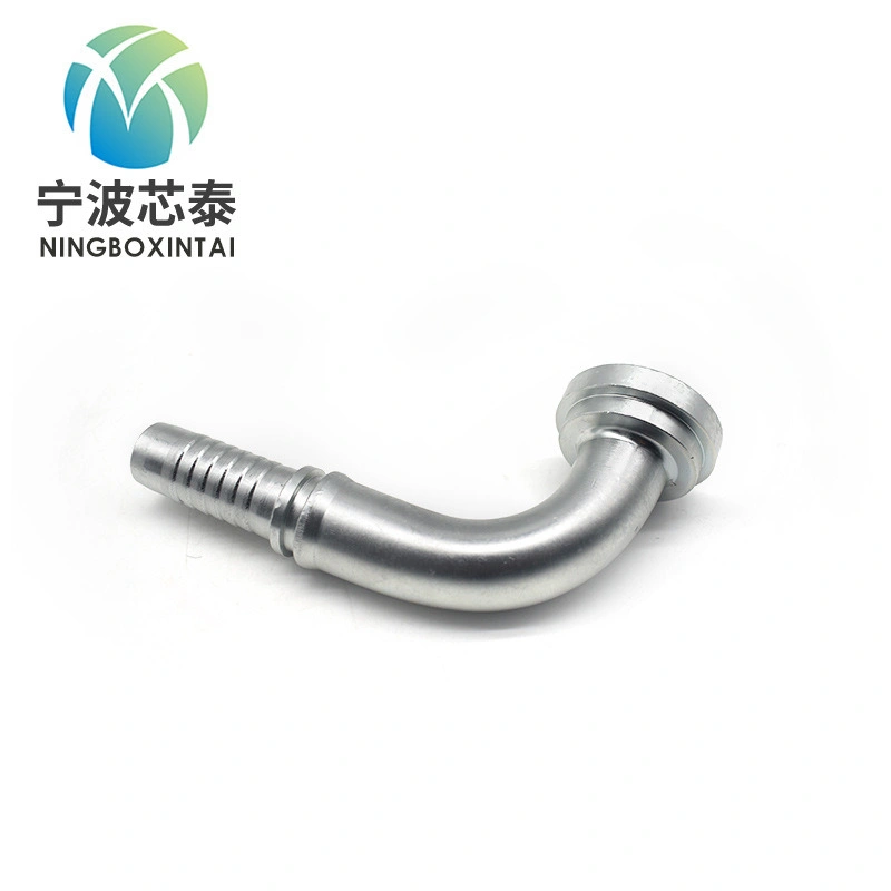 China Price Factory Fron Ningbo Hydraulic Hose Fittings and Couplings Adapters Carbon Steel Hydraulic Two-Piece Fittings Bsp