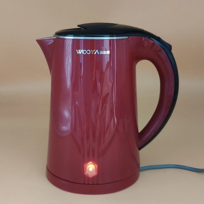 Safe and Clean Electric Kettle with Plastic Outer Shell All Parts Are BPA-Free