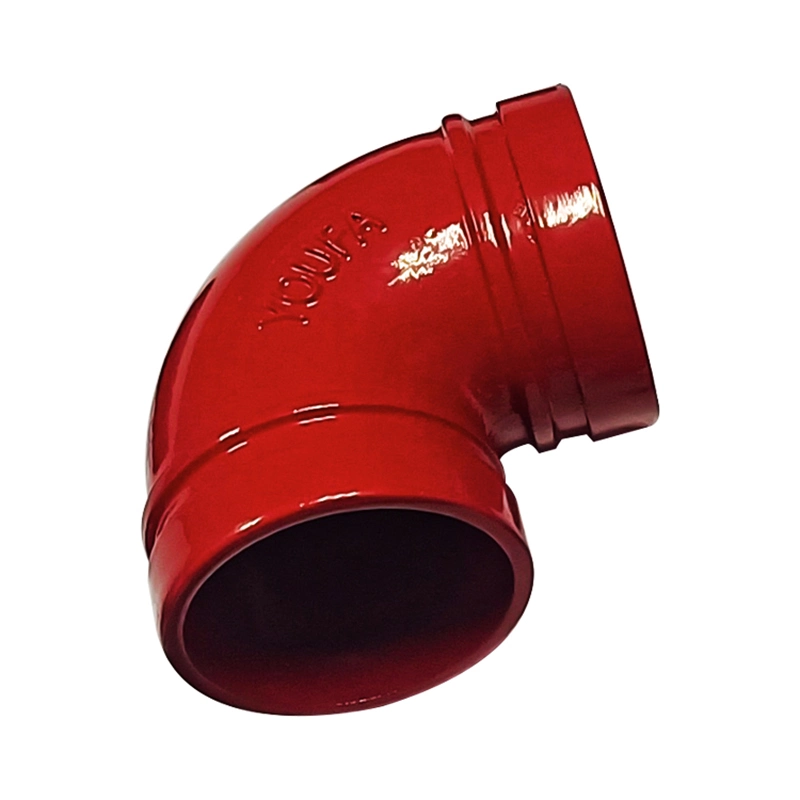 UL FM Approve Fire Fighting Steel Pipe Painted Grooved Elbow and Couplings