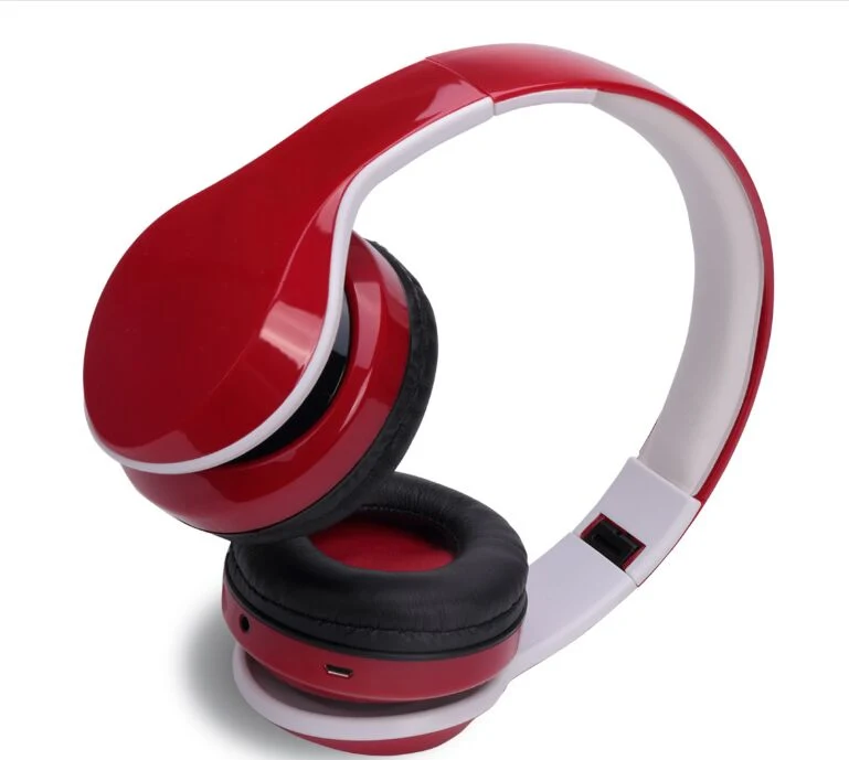 Multi Color Folding Wireless Bluetooth Headset Computer Headphone Card Universal Headset (KHP-002)