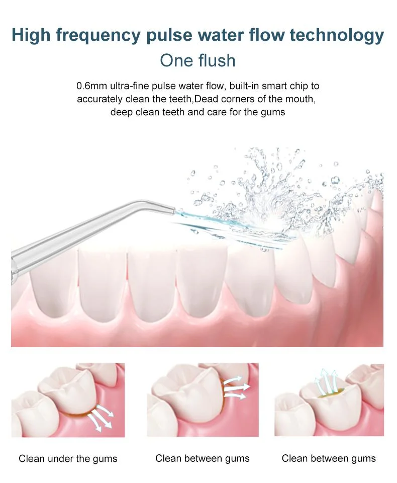 Caixa de Cor Tate Anti-sensível/Pescoadora de dentes castanha Carton Flosser sem medicação