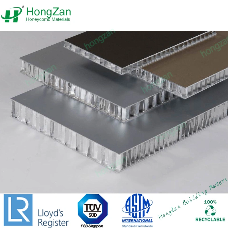 Building Materials Aluminum Sandwich Honeycomb Panels for Curtain Wall