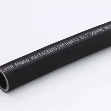 SAE 100 R13 International Standard High-Quality Four or Six Layer Spiral Steel Wire Hydraulic Rubber Hose