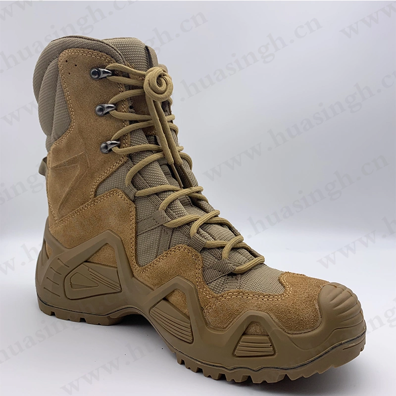 CMH, Anti-Cold Anti-Tear Suede Leather Sand Desert Boots Damping PU+Rubber Sole Waterproof Combat Boots Hsm284