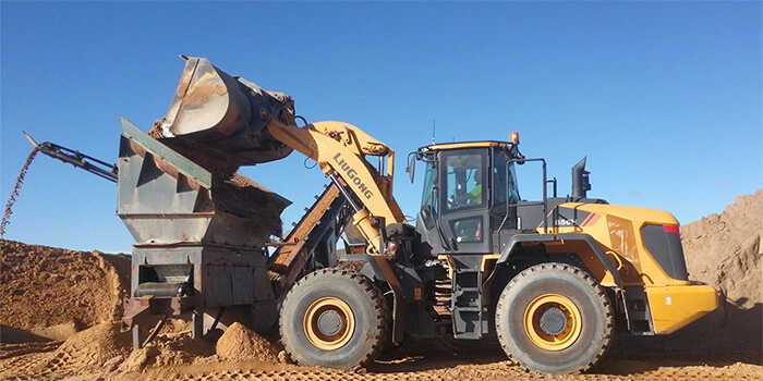 Liugong 5ton Hot Sale Hydraulic High quality/High cost performance  Wheel Loader 856h with Coal Bucket in Peru