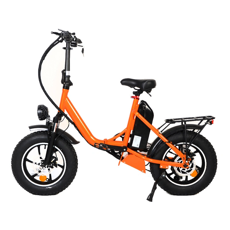 Pneu de 16" dobrável de 500 W 48 V 20 ah, prático e confortável EBike Beach Leisure DiRT eBike