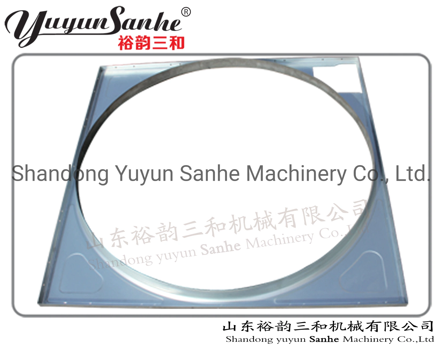 Yuyun Sanhe Poultry Equipment Hanging Double Safenet Ventilation Exhaust Fan Ceiling Mount Electrical Metal Air Cooling Fans