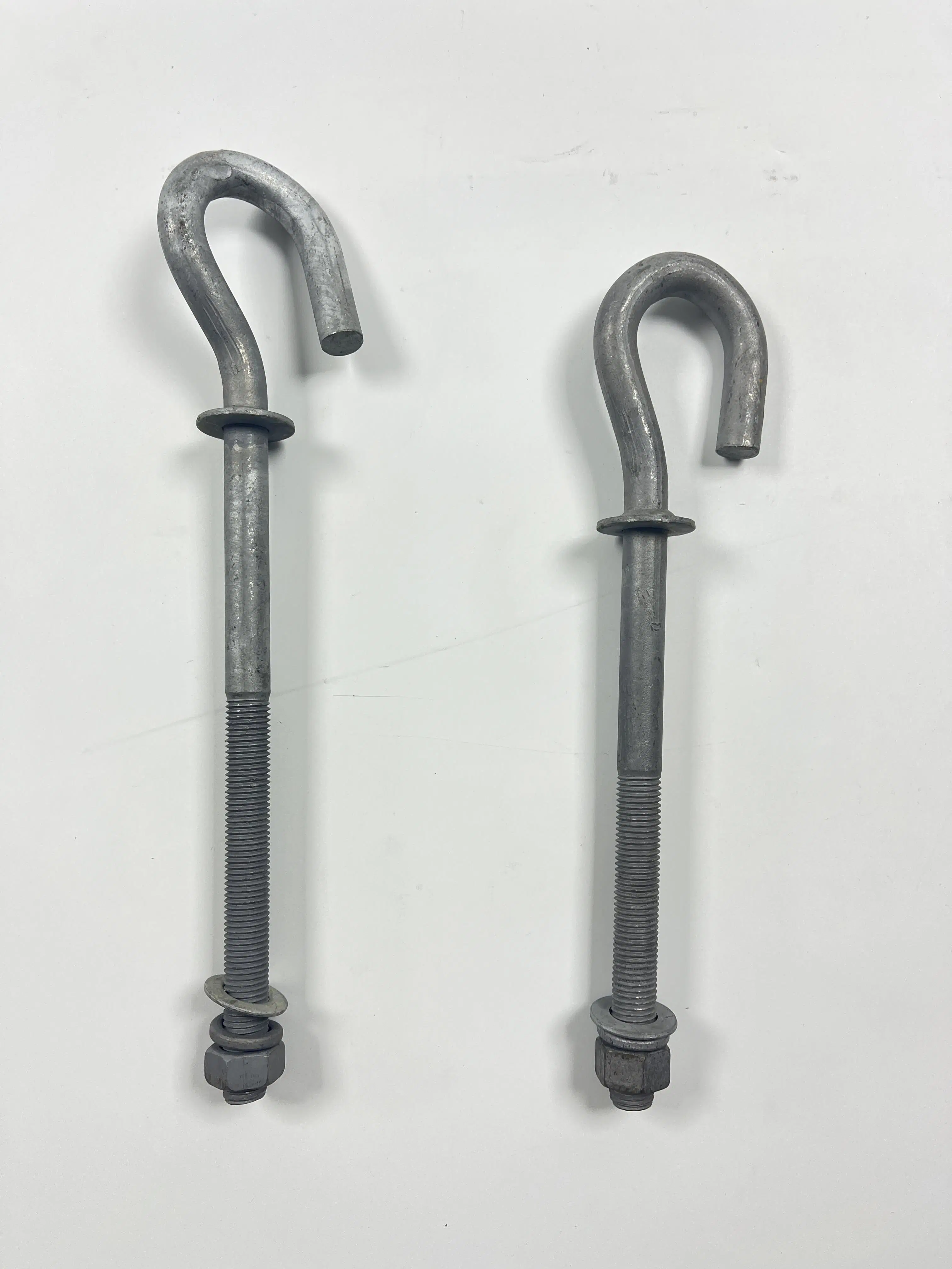 Screw Bolt Hook for Pole Line Hardware