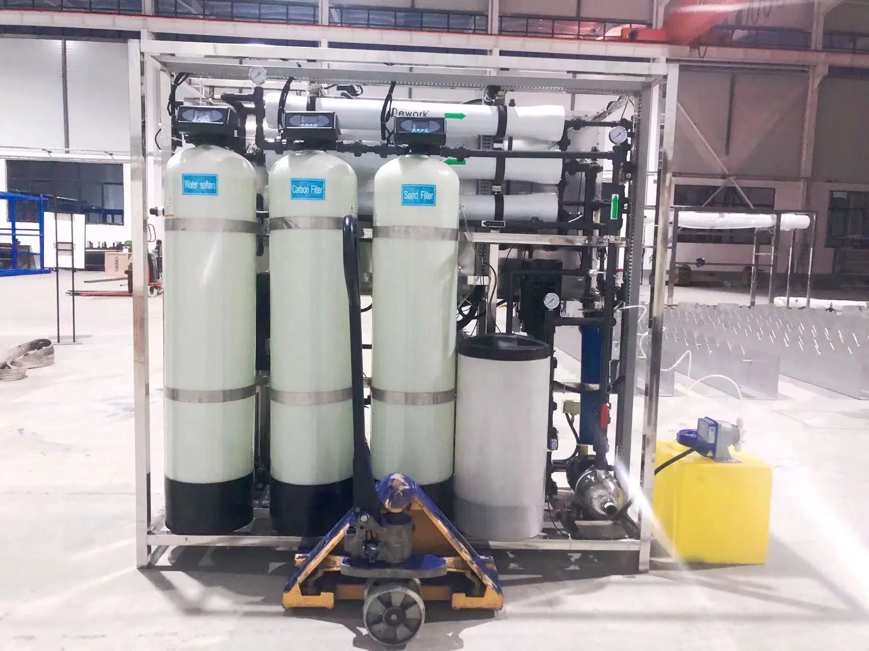 ISO9001/CE EDI Reinwasseraufbereitung Kläranlage Elektrodialysesystem