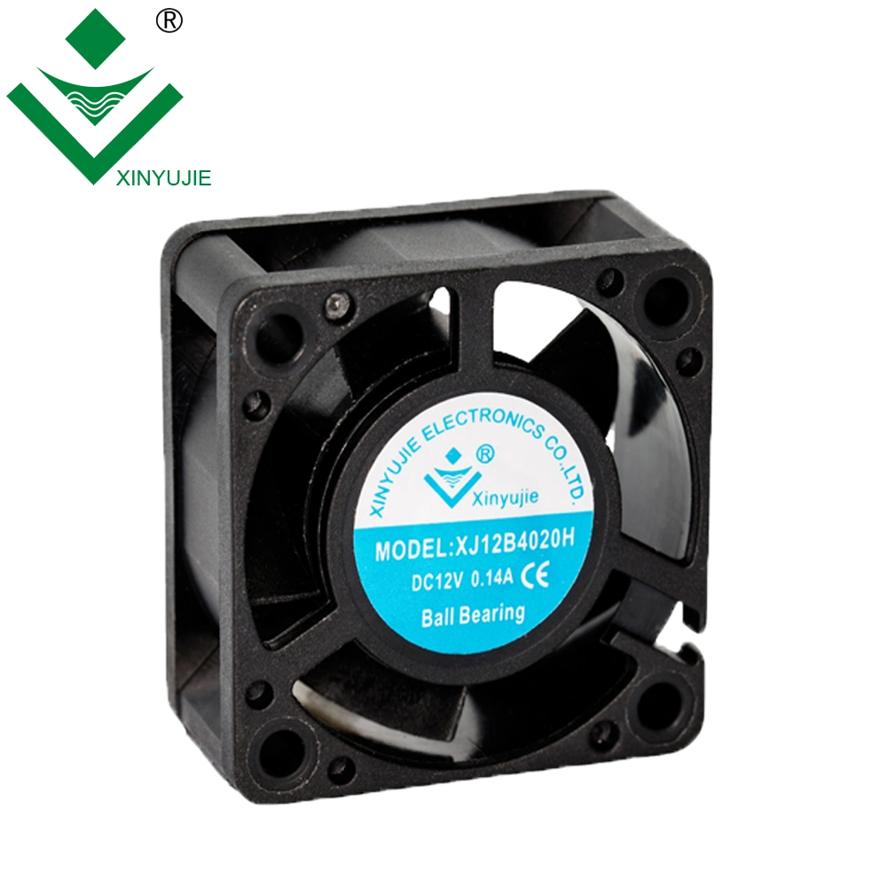 Fanuc System, Power Amplifier 4020 4cm 2wires 3wires 4wires Axial Fan Customized 40X40X20mm 5/12/24V 11000rpm DC Cooling Fan