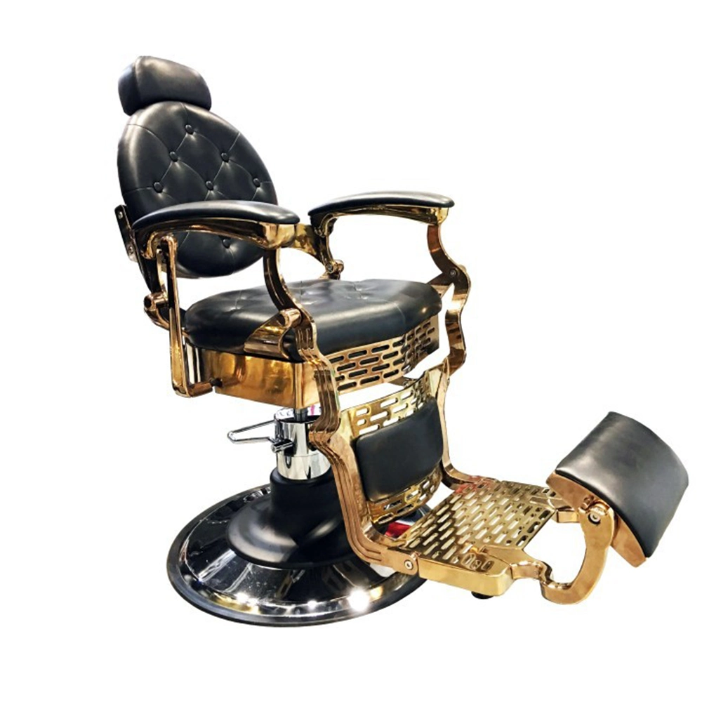 Salon-Haar-Geräten-Antike-Herrenfriseur-Stuhl-Friseur-Schwarz-Herrenfriseur-Stuhl für Verkauf